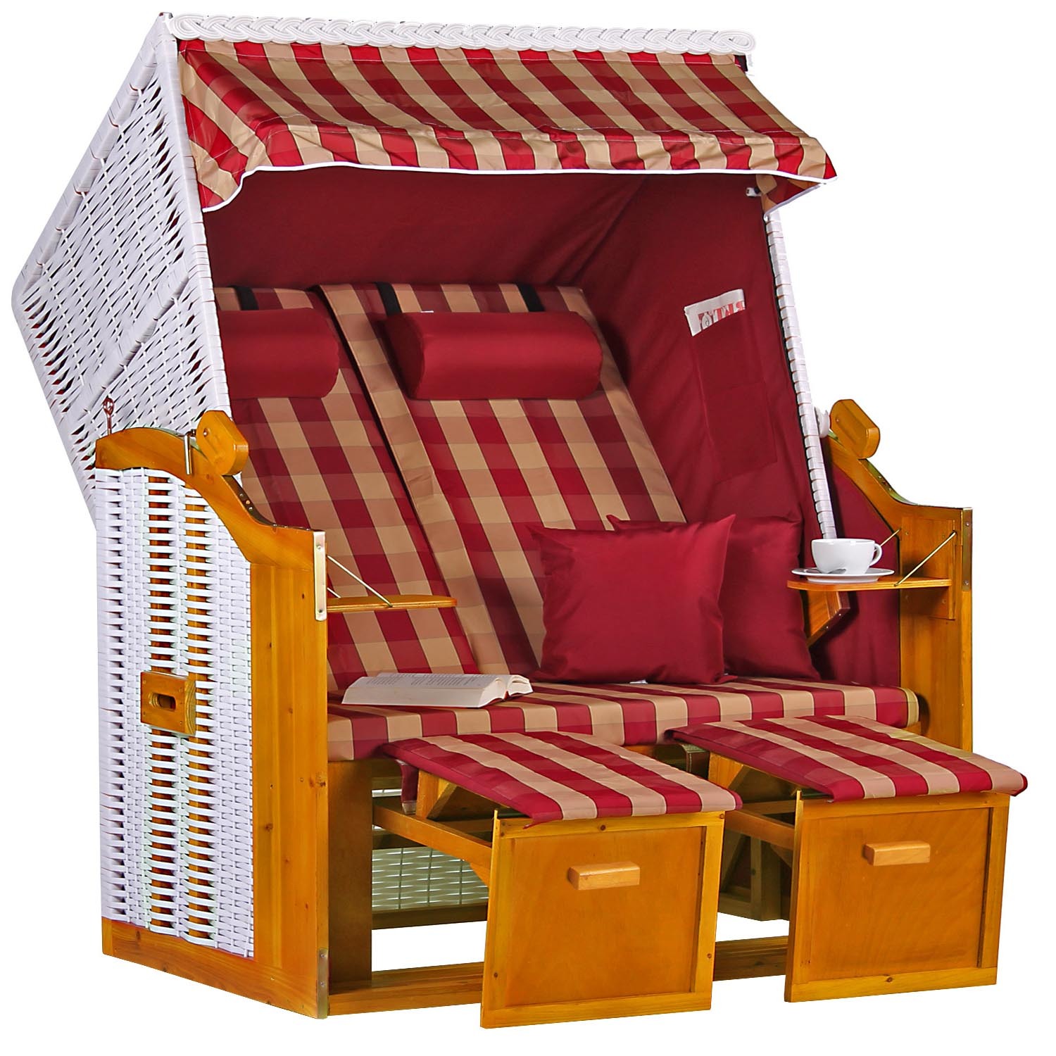 strandkorb_baltic_weiss_dessin_karo_rot_sc00457